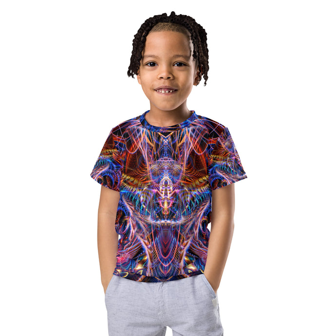 Cosmic Noise Kids Crew Neck T-Shirt