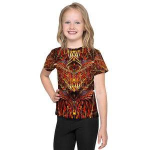 Phoenix Rising Kids Crew Neck T-Shirt