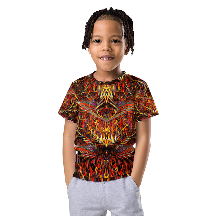 Phoenix Rising Kids Crew Neck T-Shirt