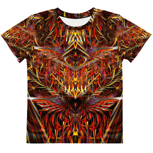 Phoenix Rising Kids Crew Neck T-Shirt