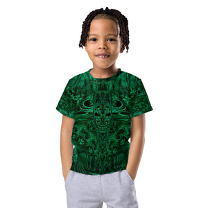 Meganeuropsis Kids Crew Neck T-Shirt