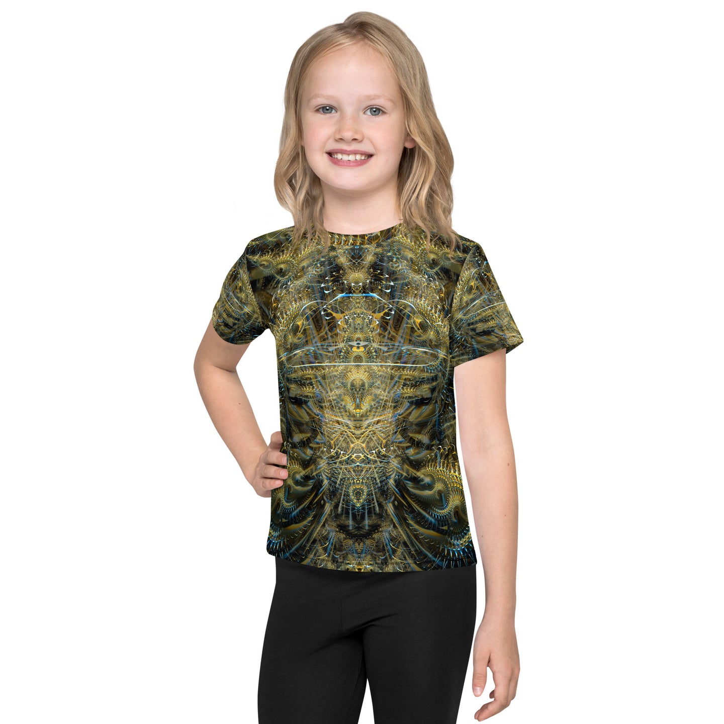 Give it a Whirl Kids Crew Neck T-Shirt