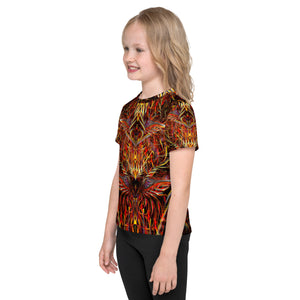 Phoenix Rising Kids Crew Neck T-Shirt