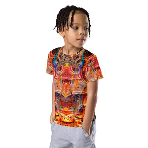 Birth of a Scarab Kids Crew Neck T-Shirt