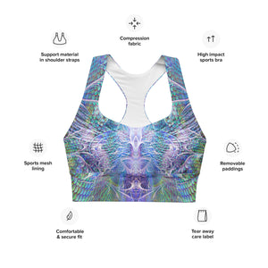 Saphira Longline Sports Bra