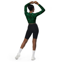 Meganeuropsis Long Sleeve Crop Top