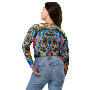 Universal Energy Shift Long Sleeve Crop Top