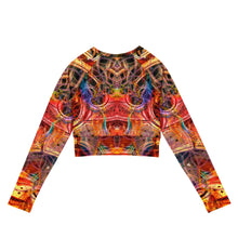 Birth of a Scarab Long Sleeve Crop Top