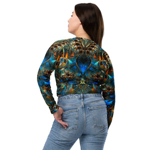 Megaloptera Long Sleeve Crop Top