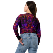 Piezoelectric Long Sleeve Crop Top