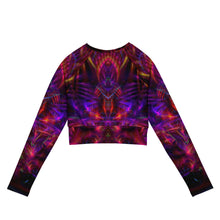 Piezoelectric Long Sleeve Crop Top