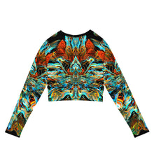 Mercury in Retrograde Long Sleeve Crop Top