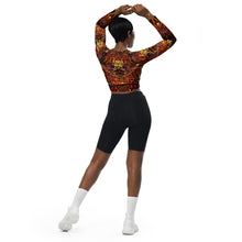 Phoenix Rising Long Sleeve Crop Top