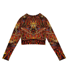 Phoenix Rising Long Sleeve Crop Top