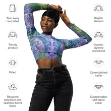 Saphira Long Sleeve Crop Top