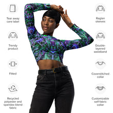 Hypnagogia Long Sleeve Crop Top