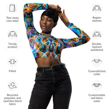 Universal Energy Shift Long Sleeve Crop Top