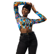 Universal Energy Shift Long Sleeve Crop Top