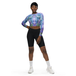 Saphira Long Sleeve Crop Top