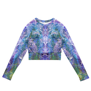 Saphira Long Sleeve Crop Top