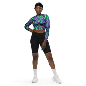 Hypnagogia Long Sleeve Crop Top