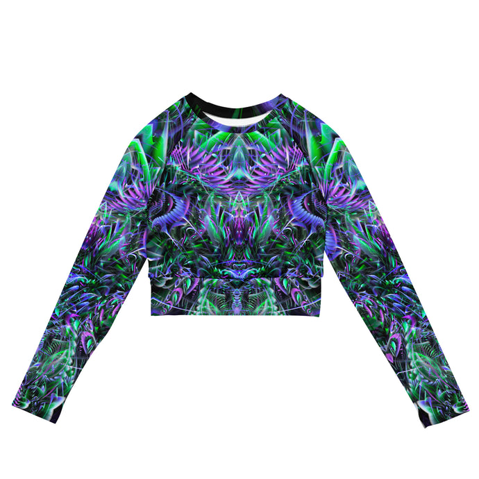 Hypnagogia Long Sleeve Crop Top