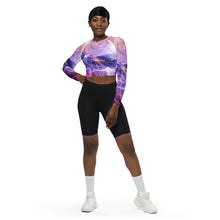 Cosmic Love Long Sleeve Crop Top