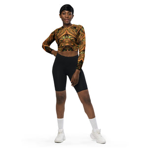 Dragon's Lair Long Sleeve Crop Top