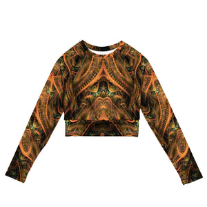 Dragon's Lair Long Sleeve Crop Top