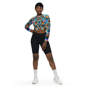 Universal Energy Shift Long Sleeve Crop Top