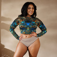 Megaloptera Long Sleeve Crop Top