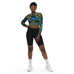 Megaloptera Long Sleeve Crop Top