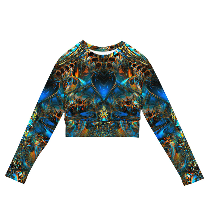 Megaloptera Long Sleeve Crop Top