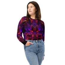 Piezoelectric Long Sleeve Crop Top