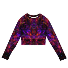 Piezoelectric Long Sleeve Crop Top