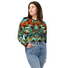 Mercury in Retrograde Long Sleeve Crop Top