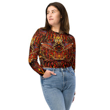 Phoenix Rising Long Sleeve Crop Top