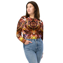 Ancient Incantation Long Sleeve Crop Top