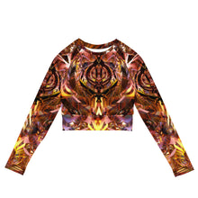 Ancient Incantation Long Sleeve Crop Top