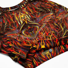 Phoenix Rising Long Sleeve Crop Top