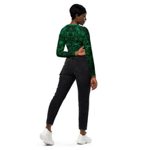 Meganeuropsis Long Sleeve Crop Top