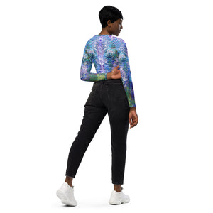 Saphira Long Sleeve Crop Top