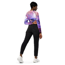 Cosmic Love Long Sleeve Crop Top