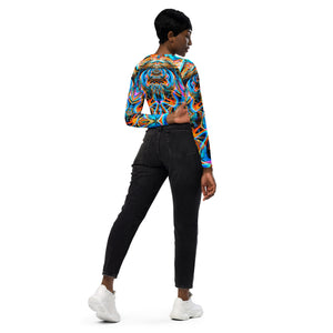 Universal Energy Shift Long Sleeve Crop Top