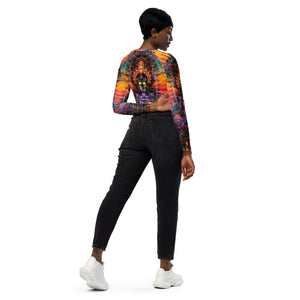 Isis/Ina May Remix Long Sleeve Crop Top