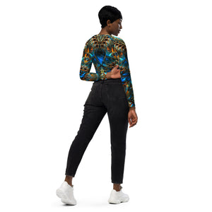 Megaloptera Long Sleeve Crop Top