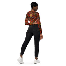 Phoenix Rising Long Sleeve Crop Top