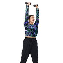 Hypnagogia Long Sleeve Crop Top