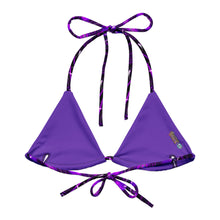 Purple Portal String Bikini Top
