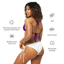 Purple Portal String Bikini Top
